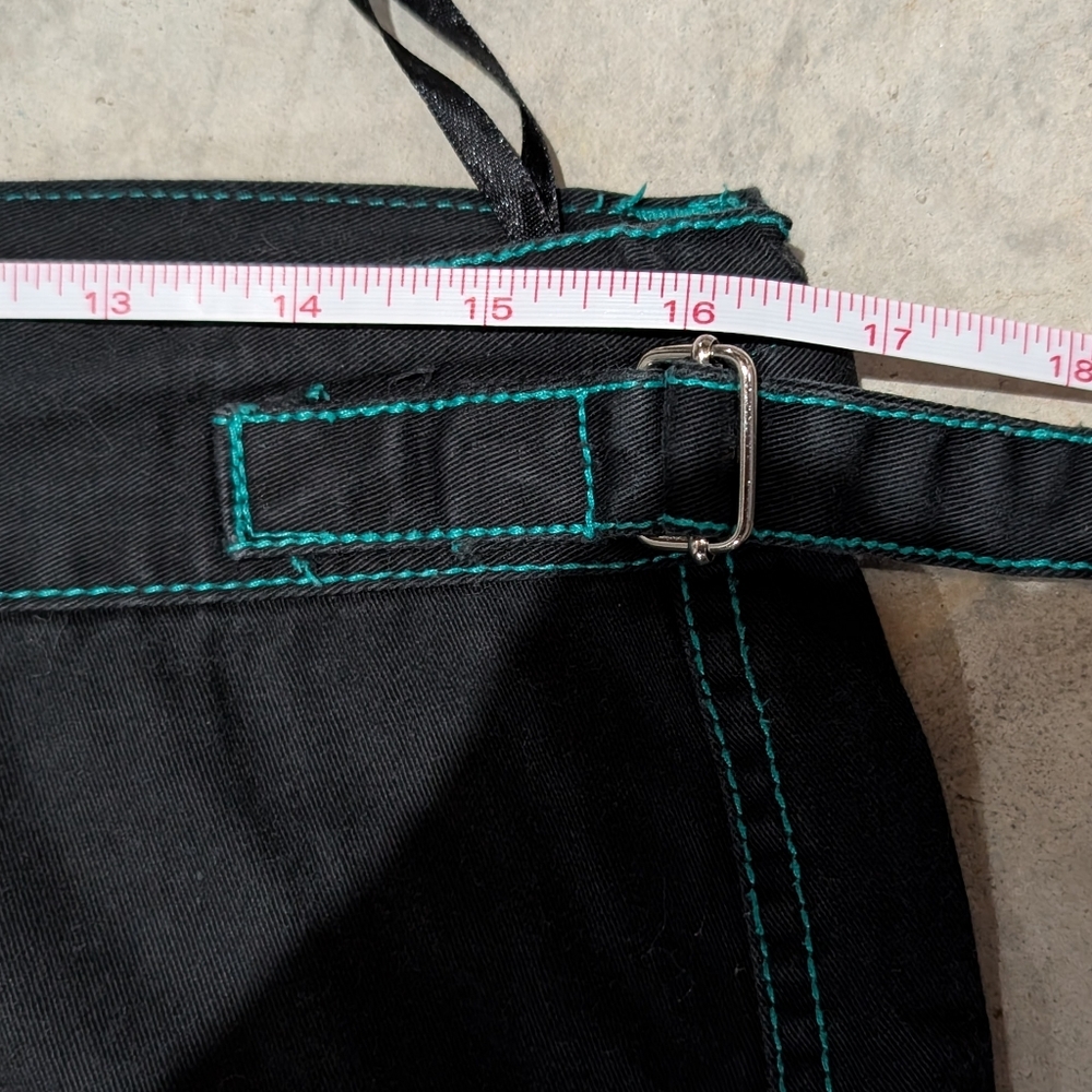 Tripp NYC Black Pants with Teal Stitching - Picture 6 of 8